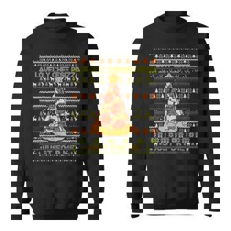 Home A Lovely Cheese Pizza Just For Me Alone Christmas 2 Sweatshirt - Monsterry