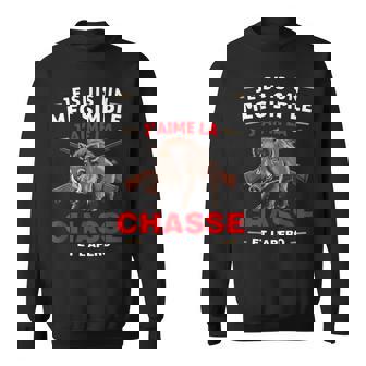 Homme J'aime La Chasse Pour Chasseur Passion De La Chasse Sweater e - Cadeauxyz