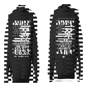 Honoring All Who Served Thank You Veterans Day US Veteran Sweatshirt - Monsterry