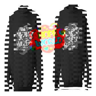 Hope World Colorful Sweatshirt | Mazezy