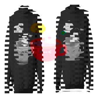 Hot Aromatic Drink Humor Pee In Your Happy Cup Bag Sweatshirt - Monsterry