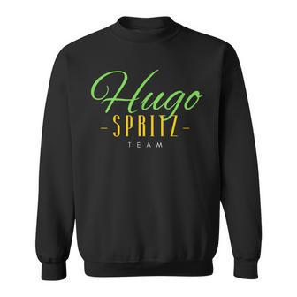 Hugo Spritz Team Elderberry Summer Sparkling Prosecco Cocktail Sweatshirt - Geschenkecke