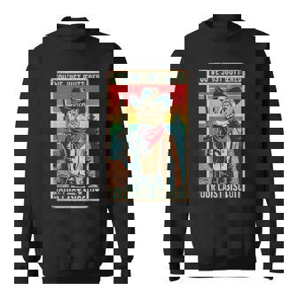 Humour Western Chatintage T'as Beurré Ton Dernier Biscuit Chat Cowboy Drôle Noir S Uni Manche Courte Coupe Classique Col Rond Manchette Française Automne Sweater e - Cadeauxyz