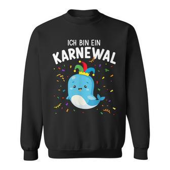 Ich Bin Ein Karnewal Whale Sweatshirt - Geschenkecke