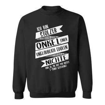 Ich Bin Stolzer Onkel Einer Coole Niche Sweatshirt - Geschenkecke