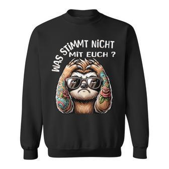 Ich Hasse Menschen Was Stimmt Denn Mit Dir Nicht Sweatshirt - Geschenkecke