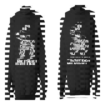 Ich Kanone Bierbicht Leben Sweatshirt - Seseable