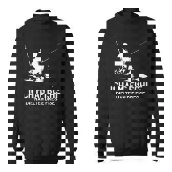 Ich Mag Fische Die Halten Die Fresse Sweatshirt - Geschenkecke