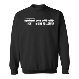 Ich Meine Follower Bus Line Bus Driver S Sweatshirt - Geschenkecke