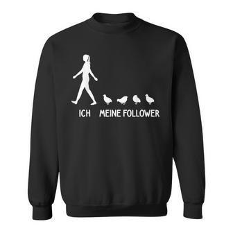 Ich Meine Follower Quail Lovers Quail Saying Breeder S Sweatshirt - Geschenkecke