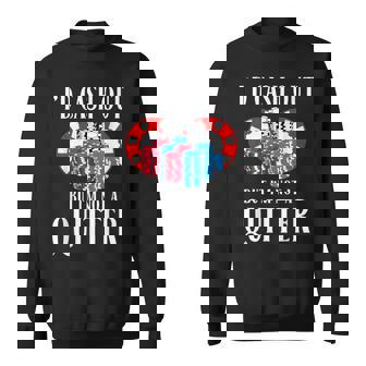 I'd Cash Out But I'm Not A Quitter Poker Player Sweatshirt - Monsterry