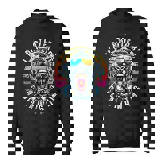 I'd Rather Be Playing Tag Boys Adult Gorilla Vr Playing Tag Sweatshirt | Seseable CA