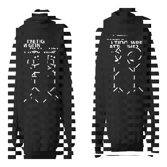 I'm Getting a Tattoo Where Stick Figure Person Premium Sweatshirt - Monsterry