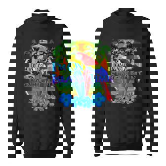I'm On Island Time Tropical Beach Sweatshirt - Monsterry