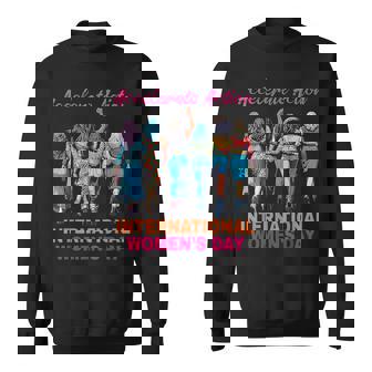 International Women's Day 2025 8 March Sweatshirt - Monsterry