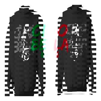 Italia Ciao Bella Italian Heart Sweatshirt - Geschenkecke