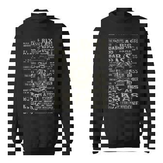 It's A Bass Thing Bass Name Sweatshirt | Mazezy