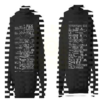 It's A Bella Thing Bella Name Sweatshirt | Mazezy