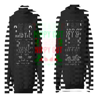 It's A Bit Nipply Out I Mean Nippy Out Merry Christmas Sweatshirt - Monsterry