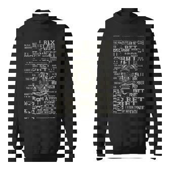 It's A Brett Thing Brett Name Sweatshirt | Mazezy