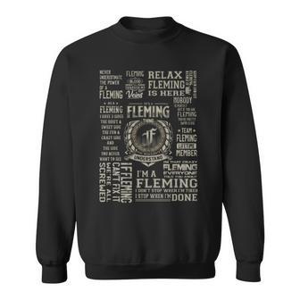It's A Fleming Thing Fleming Name Sweatshirt | Mazezy