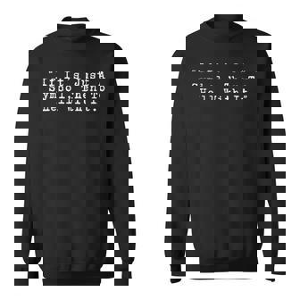 If It’s Just A Symbol Then To Hell With It Sweatshirt - Monsterry