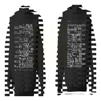 It's A Marine Thing Marine Name Sweatshirt | Mazezy