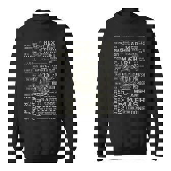 It's A Marsh Thing Marsh Name Sweatshirt | Mazezy