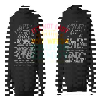 Its Not Easy Being My Wife's Cruise Candy But Here I Am Sweatshirt - Seseable