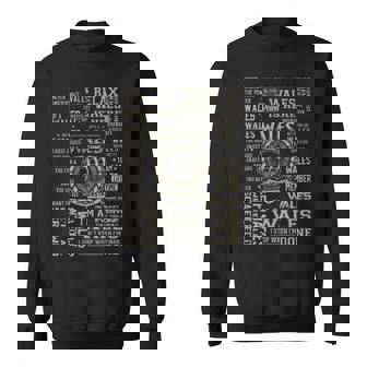 It's A Wales Thing Wales Name Sweatshirt | Mazezy