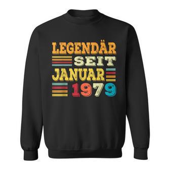 Januar 1979 Lustige Geschenke 46 Geburtstag Sweatshirt - Geschenkecke