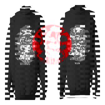 Japonais Culture Lotus Cherry Blossom Décoration Fleurs Japon Sweater e - Cadeauxyz