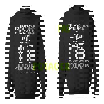 Jardinier Humour J'peux Pas J'ai Potager Jardin Jardinage Sweater e - Cadeauxyz