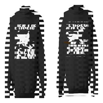 Je Fais Ce Que Jeeux Humour Drôle Blague Chat Cadeau Sweater e - Cadeauxyz