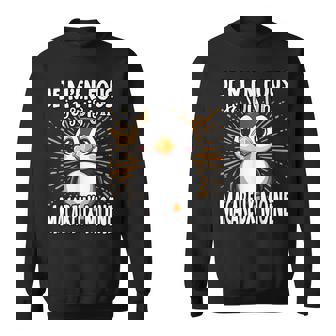 Je M'en Fous Je Suis Un Macareux Moine Sweater e - Cadeauxyz