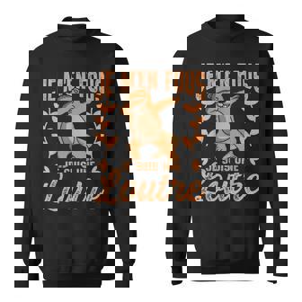 Je M'en Fous Je Suis Une Loutre Dab Animal Otter Cadeau Sweater e - Cadeauxyz