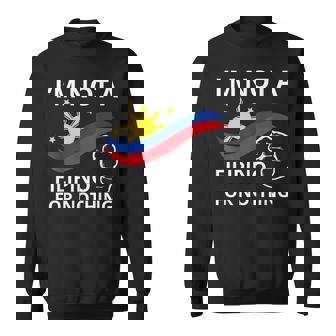 Je Ne Suis Pas Un Philippin Pour Rien Free Du30 Free Duterte Sweater e - Cadeauxyz