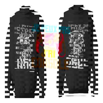 Je Peux Pas J'ai Console Cadeau Geek Gamer Jeuxidéo Sweater e - Cadeauxyz
