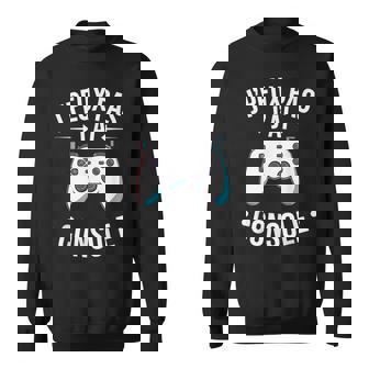 Je Peux Pas J’Ai Console Humour Gamer Jeuxidéo Gaming Sweater e - Cadeauxyz