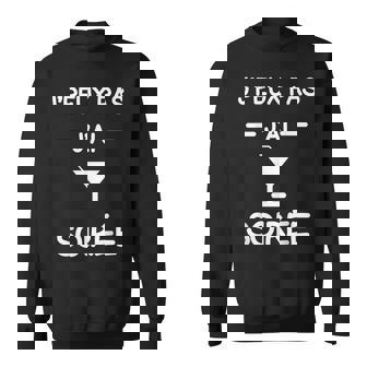 Je Peux Pas J'ai Soirée Humour Soirée Sweater e - Cadeauxyz