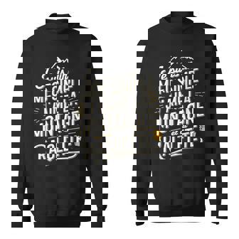Je Suis Un Mec Simple J'aime La Montagne Et La Raclette Sweater e - Cadeauxyz