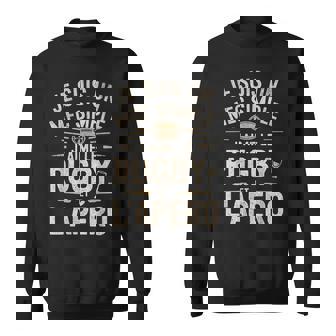 Je Suis Un Mec Simple Rugby Apéro Papa Retrointage Sweater e - Cadeauxyz