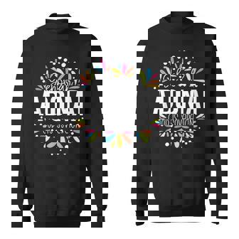 Jehovah Adonai God Is Sovereign Colorful Graphic Sweatshirt - Monsterry