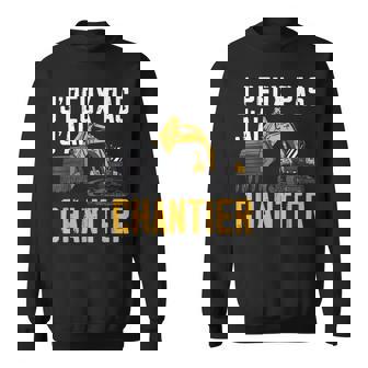 J'peux Pas J'ai Chantier Humour Constructeur Cadeau Chantier Sweater e - Cadeauxyz