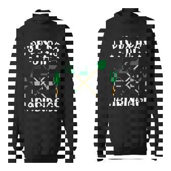 J'peux Pas J'ai Jardinage Paysagiste Cadeau Jardinier Sweater e - Cadeauxyz