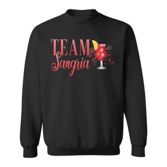 Junggesellinnenabschied Team Sangria Cocktail Für Barkeeper Sweatshirt - Geschenkecke