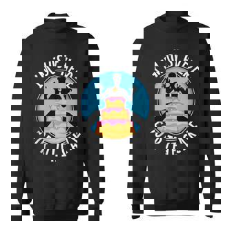 Im Just Here For The Cake Wedding Tank Top Sweatshirt - Monsterry