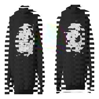 Kawaii Goth Pastel Lune Sweater e - Cadeauxyz