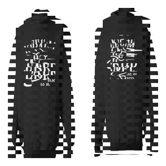 Keep Calm The Barber Is Here Barbershop Barbers Mens Camisa de entrenamiento - Regaloses