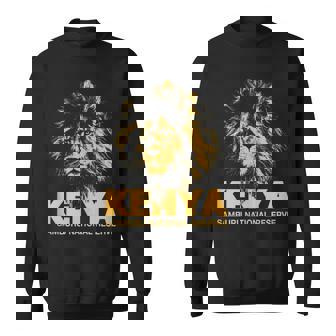 KENYA Africa Samburu Lion Reserve African Safari Tank Top Sweatshirt - Monsterry